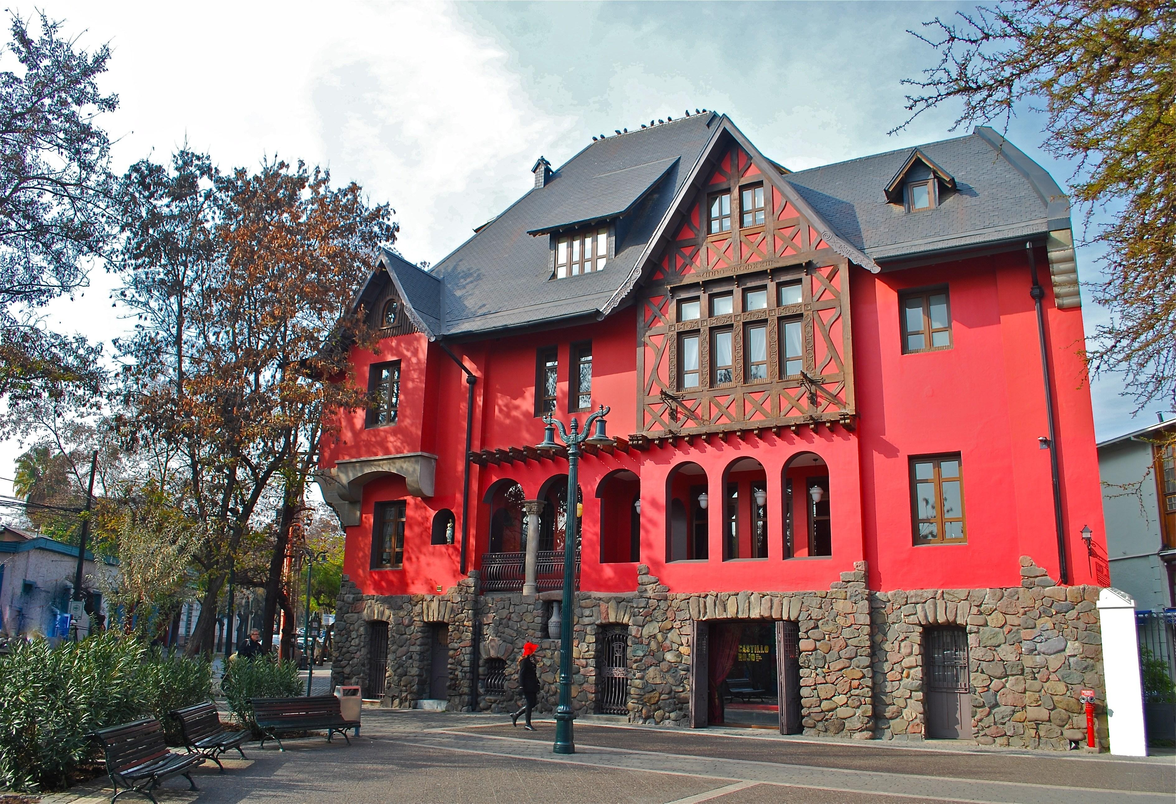 Hotel Boutique Castillo Rojo Santiago de Chile Exterior foto