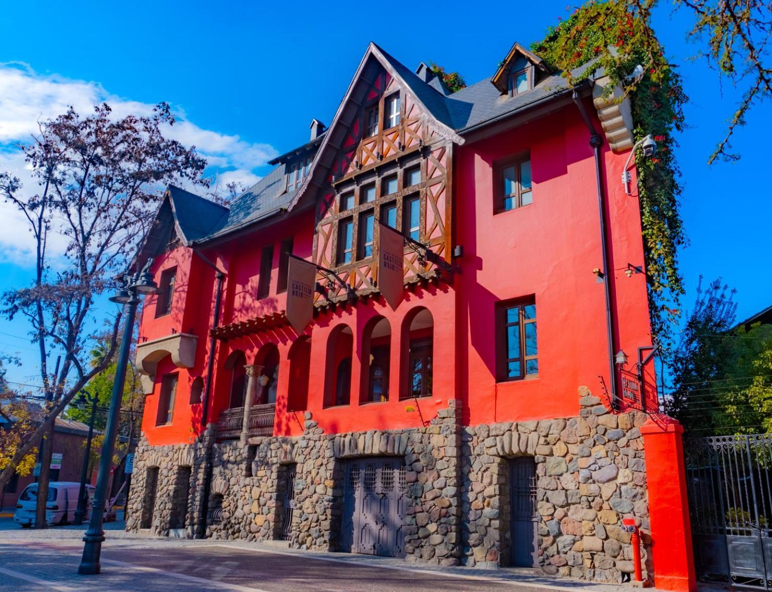 Hotel Boutique Castillo Rojo Santiago de Chile Exterior foto